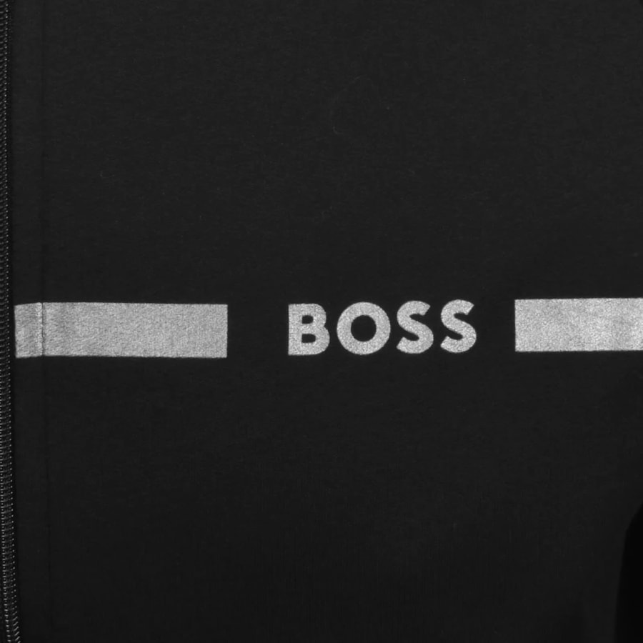 Image number 3 for BOSS Authentic Full Zip Hoodie Black