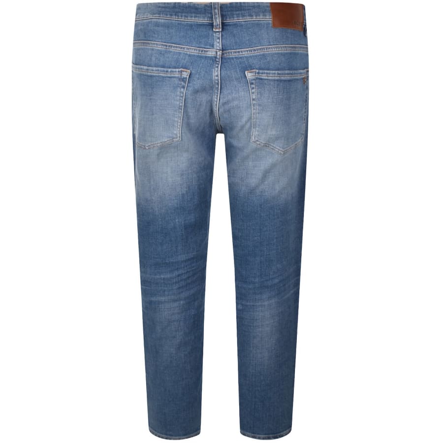 Image number 3 for BOSS Re Maine Regular Fit Jeans Light Blue