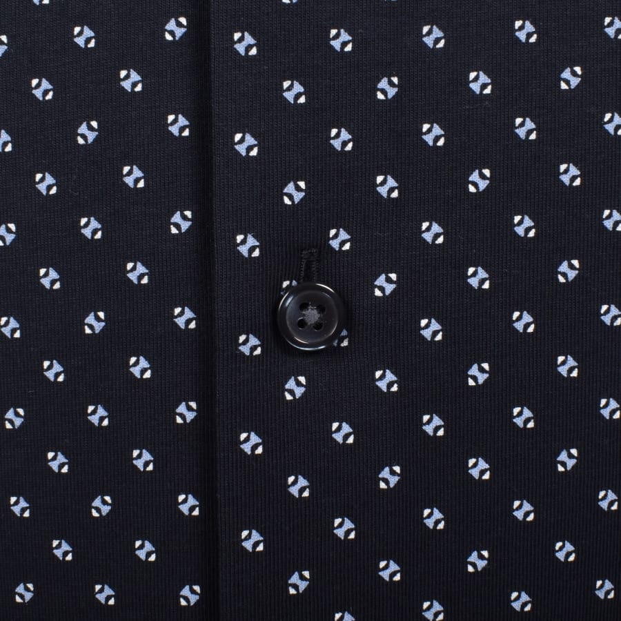 Image number 3 for BOSS P Roan Slim Fit Shirt Dark Blue