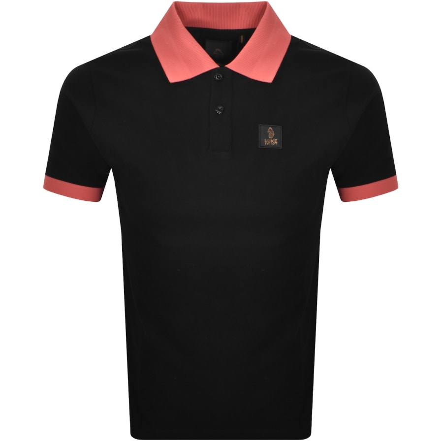 Image number 1 for Luke 1977 Rizal Polo T Shirt Black