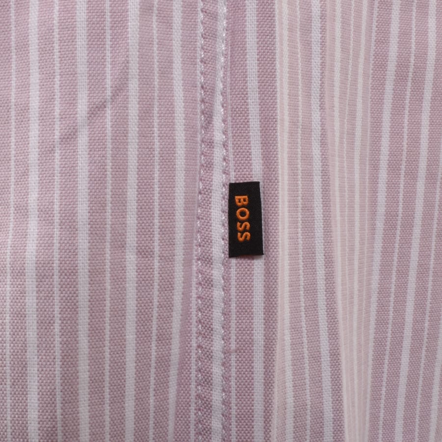 Image number 4 for BOSS Ricoplus Long Sleeved Shirt Pink