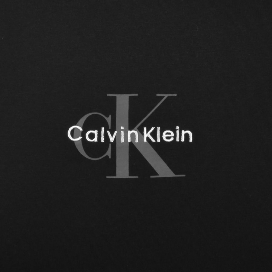 Image number 3 for Calvin Klein Jeans Monologo T Shirt Black
