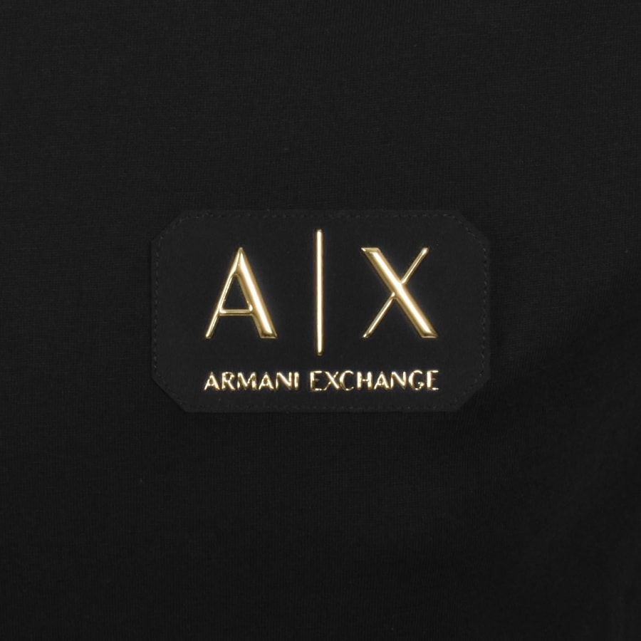 Image number 3 for Armani Exchange Logo T Shirt Black