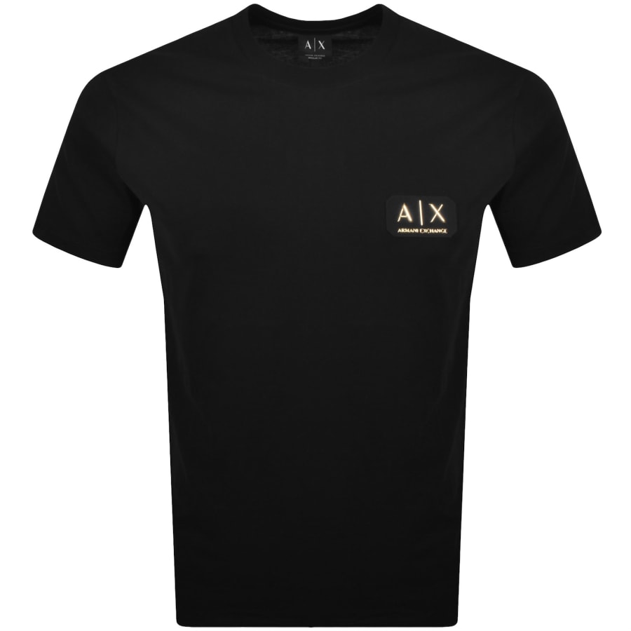 Image number 1 for Armani Exchange Logo T Shirt Black