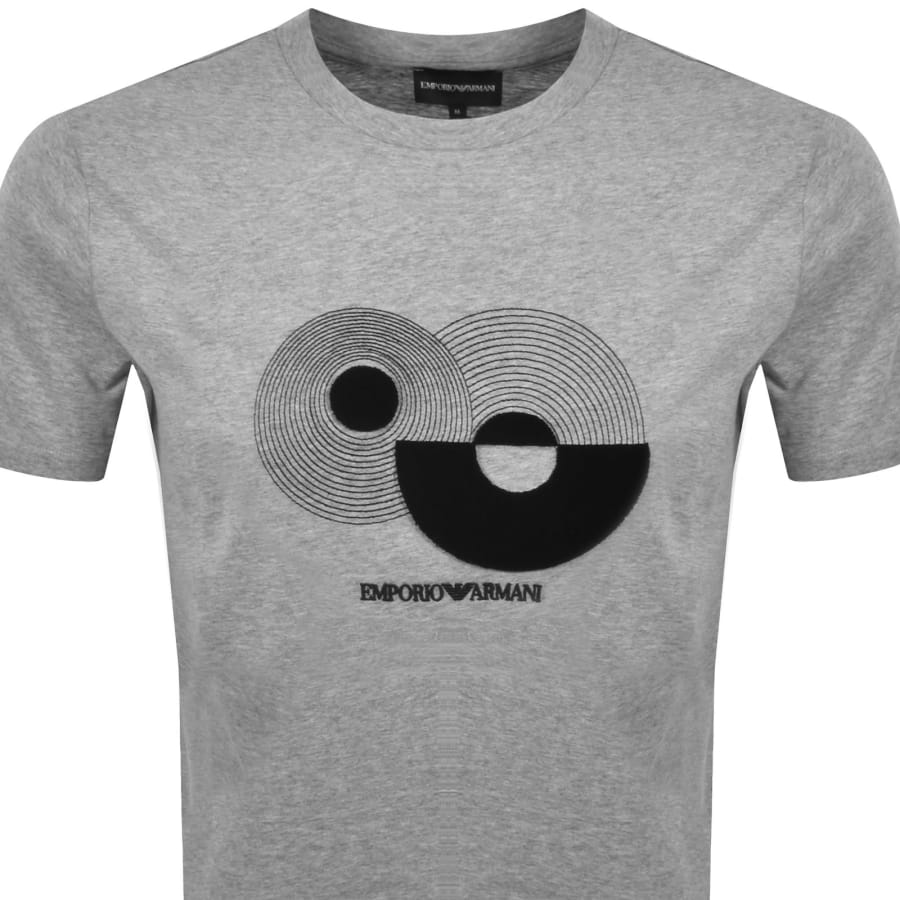 Image number 2 for Emporio Armani T Shirt Melange Grey