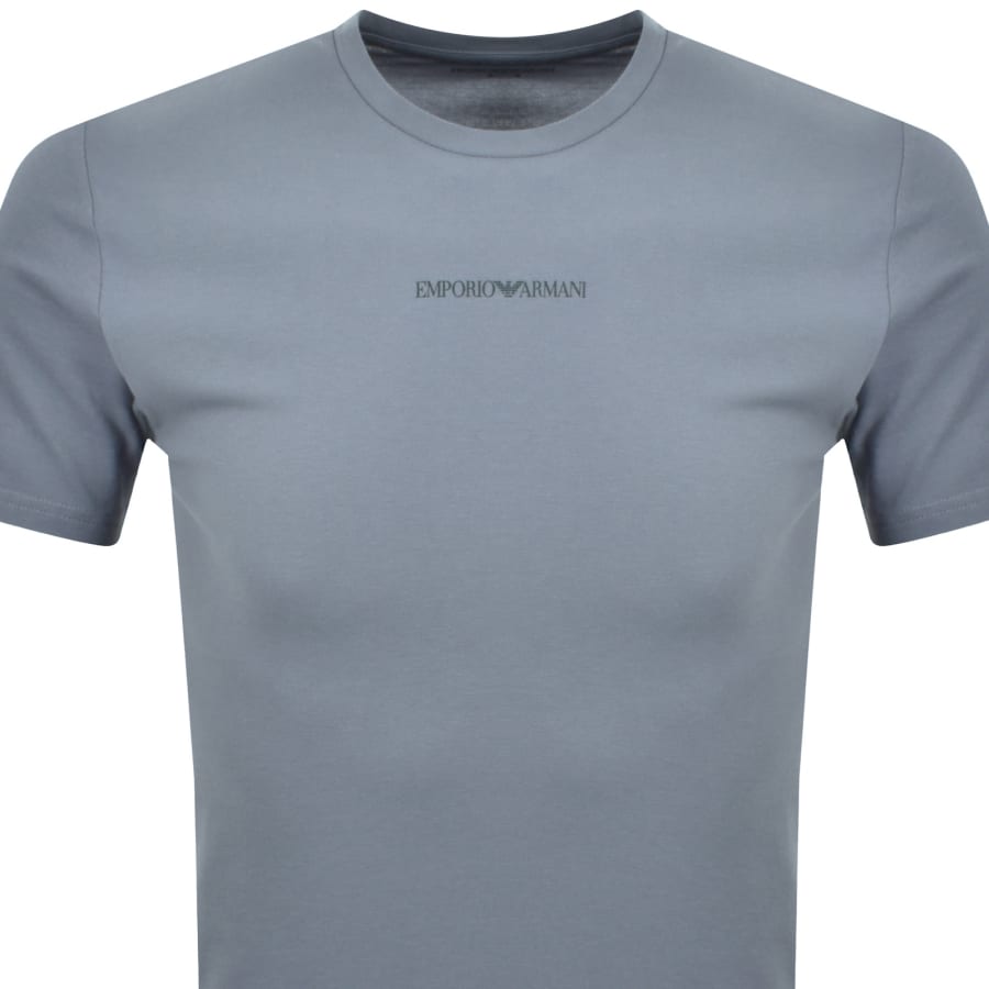 Image number 2 for Emporio Armani Logo T Shirt Blue