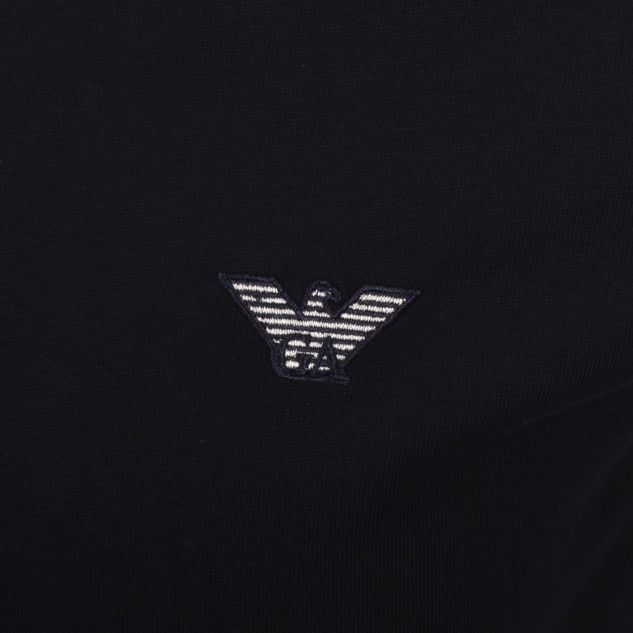 Image number 3 for Emporio Armani Slim Fit T Shirt Blue Navy