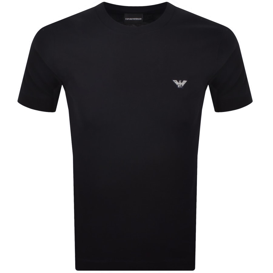Image number 1 for Emporio Armani Slim Fit T Shirt Blue Navy