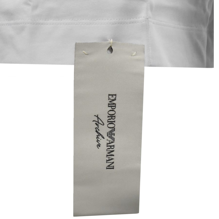 Image number 4 for Emporio Armani Slim Fit T Shirt Off White