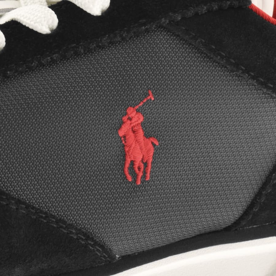 Image number 4 for Ralph Lauren Varick Trainers Black