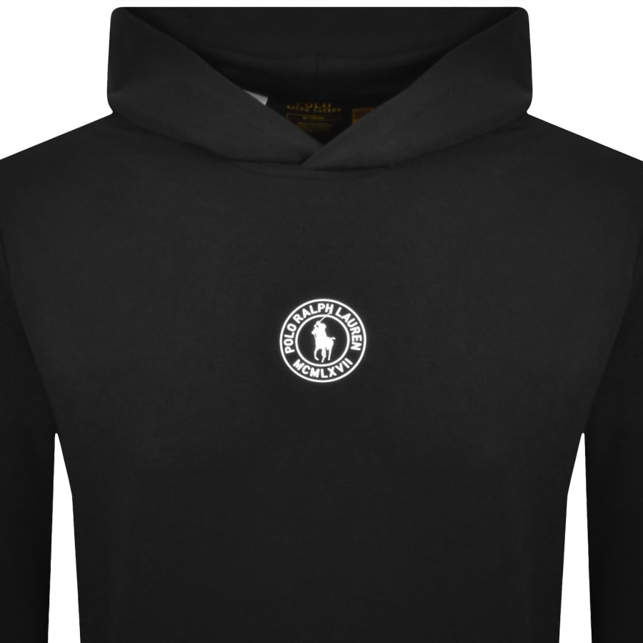 Image number 2 for Ralph Lauren Logo Hoodie Black
