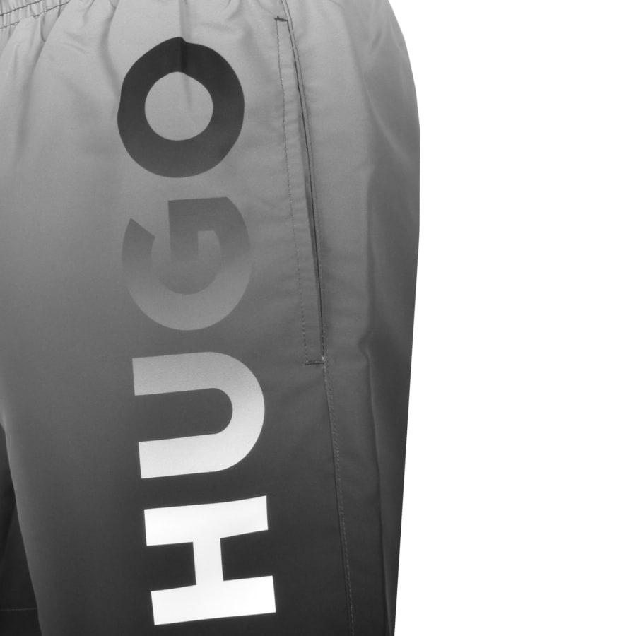 Image number 3 for HUGO Ray Swim Shorts Grey