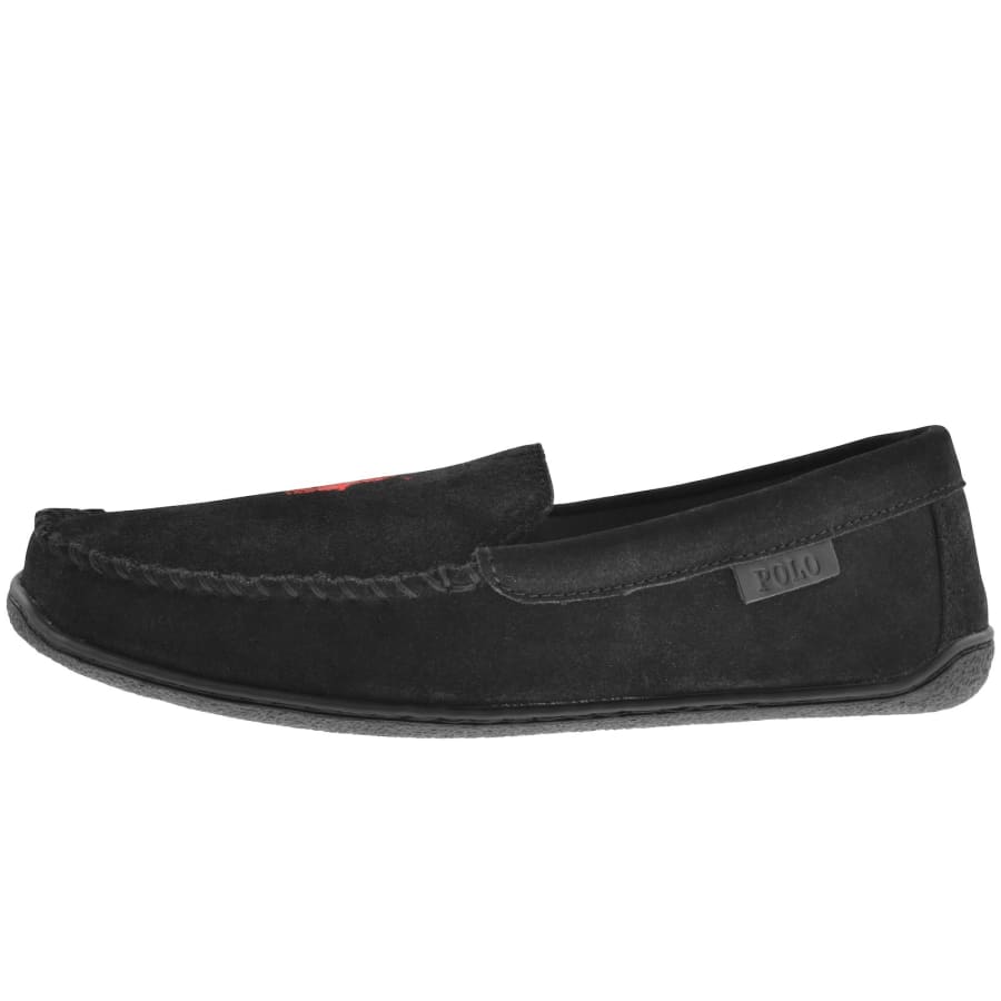 Image number 2 for Ralph Lauren Brenan Slippers Black