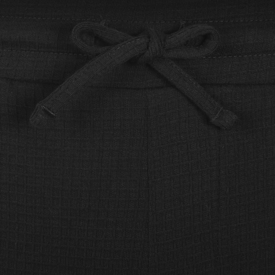 Image number 4 for HUGO Austin Waffle Joggers Black