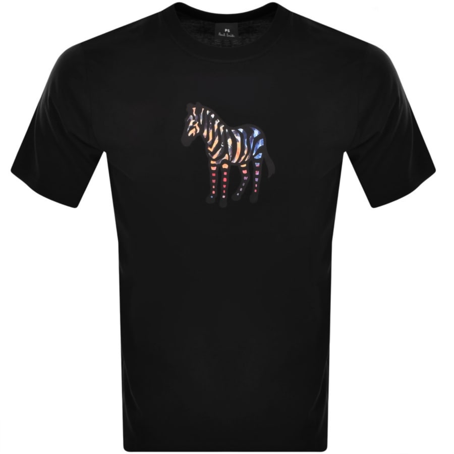 Image number 1 for Paul Smith Zebra T Shirt Black