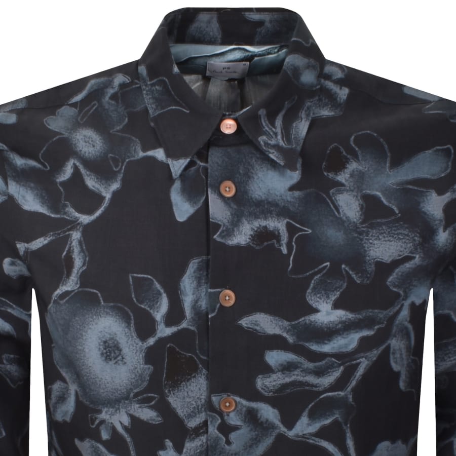 Image number 2 for Paul Smith Long Sleeve Shirt Navy