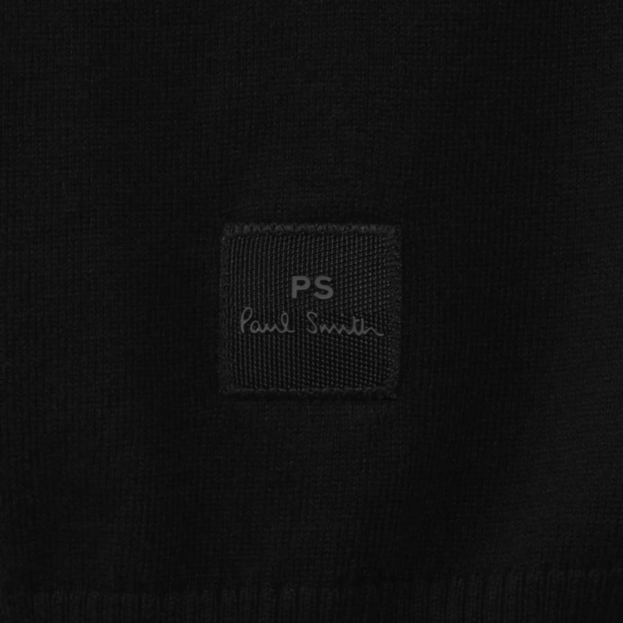 Image number 4 for Paul Smith Dice Wool Jumper Black