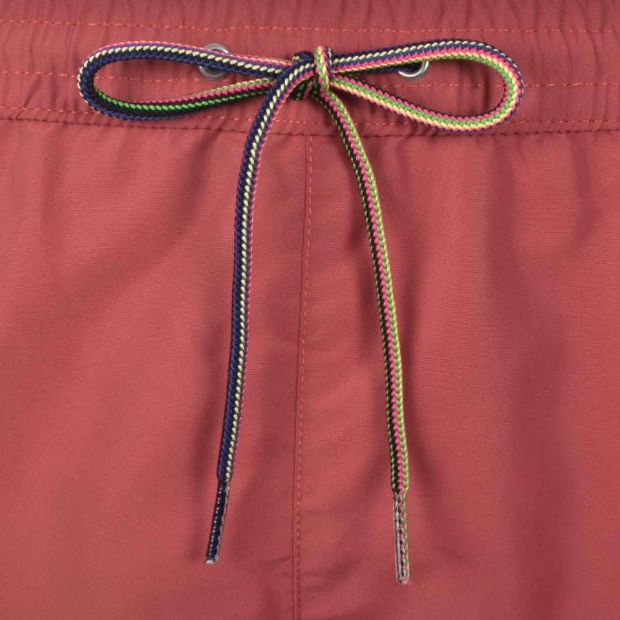 Image number 5 for Paul Smith Zebra Swim Shorts Red