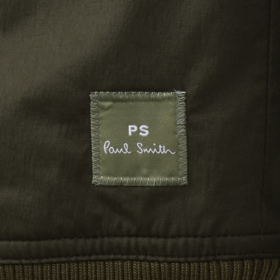 Image number 3 for Paul Smith Bomber Jacket Green