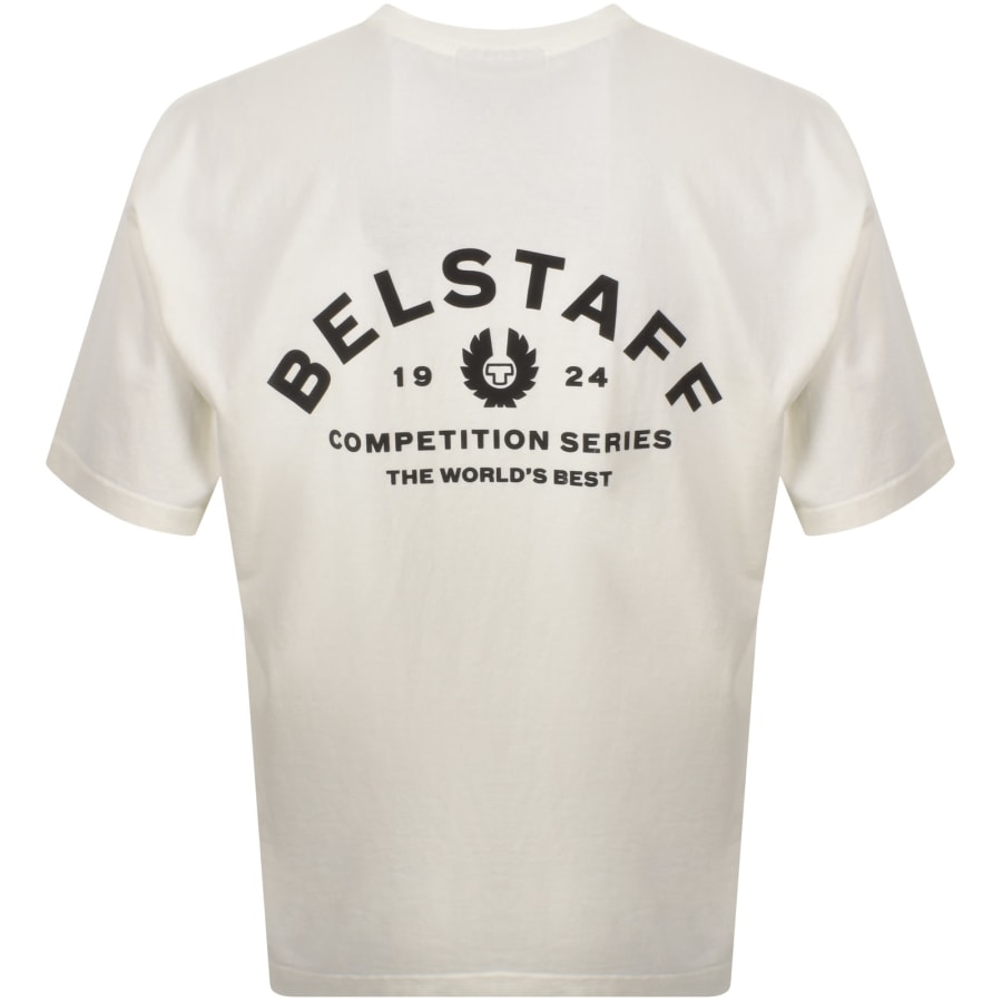 Image number 5 for Belstaff Competition T Shirt Chalk