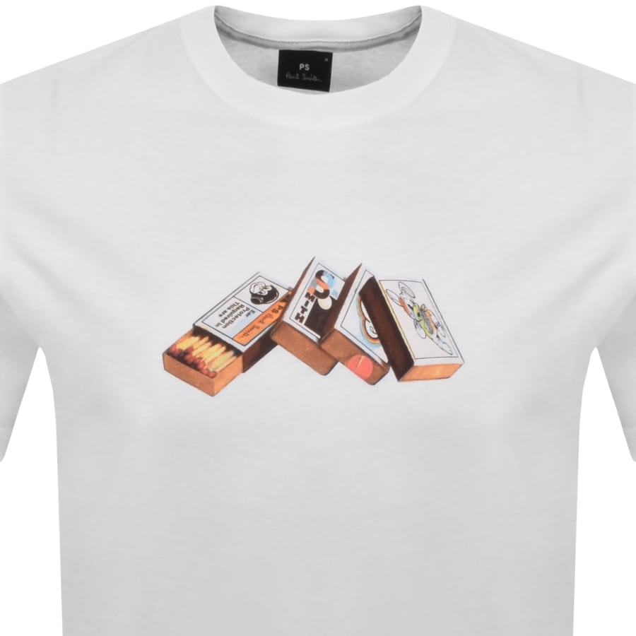 Image number 2 for Paul Smith Matchboxes T Shirt White