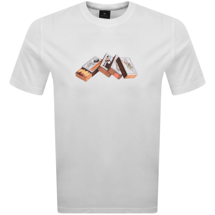Image number 1 for Paul Smith Matchboxes T Shirt White