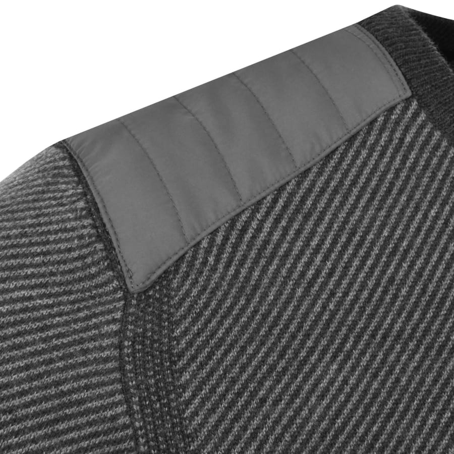 Image number 5 for Belstaff Kerrigan Crewneck Jumper Grey