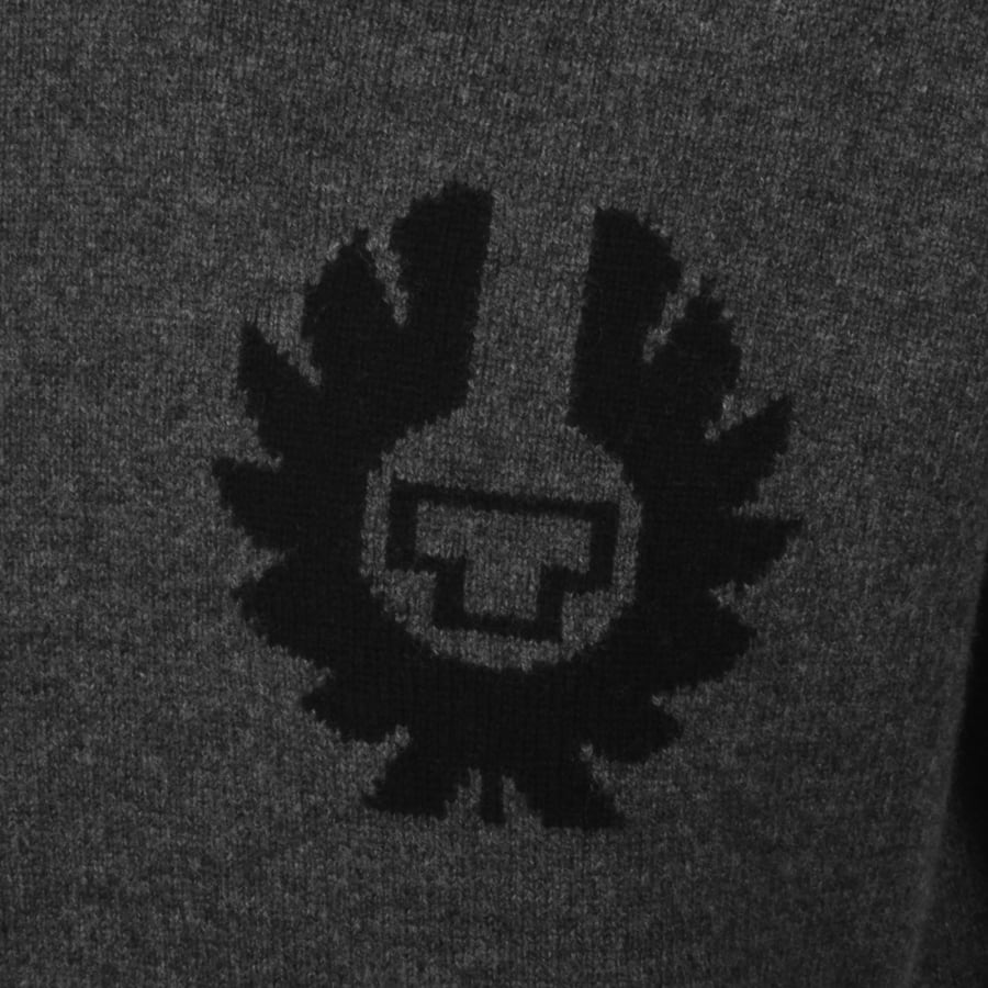 Image number 3 for Belstaff Competition Jumper Charcoal