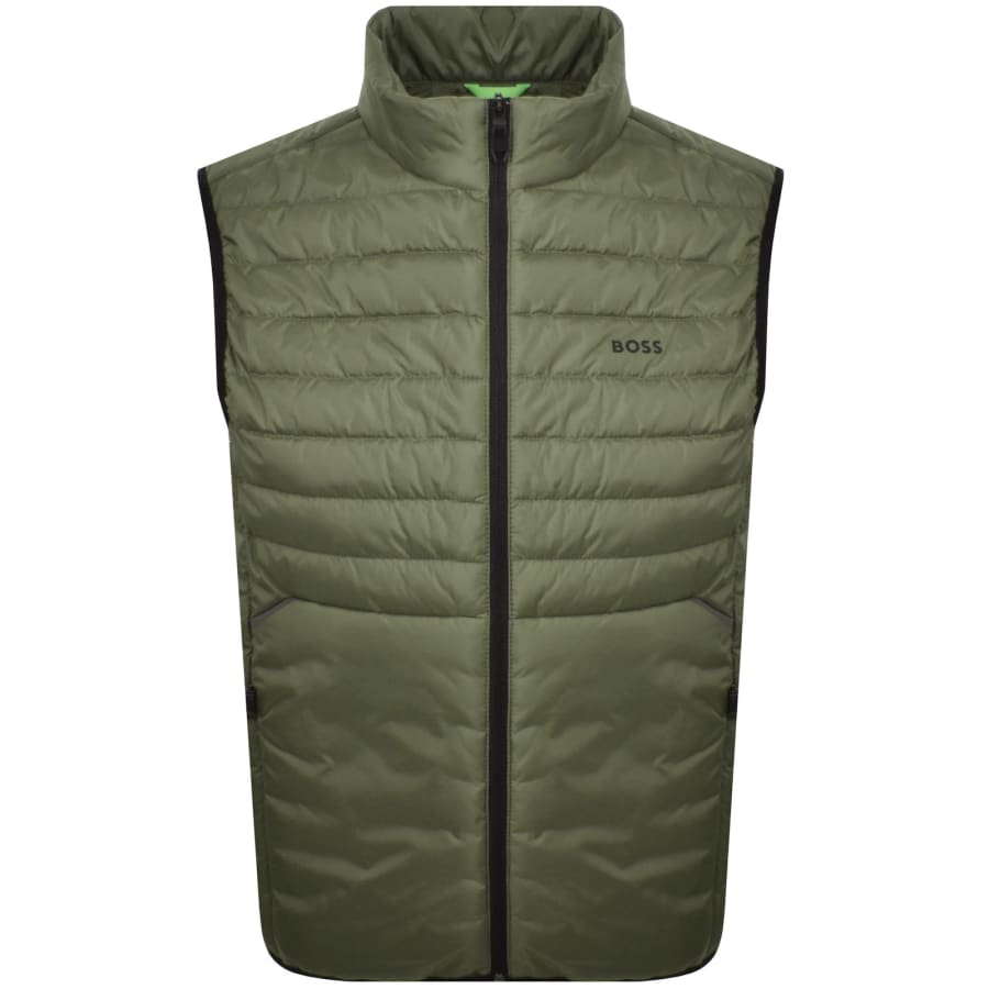 Image number 1 for BOSS Urbanex Gilet Green