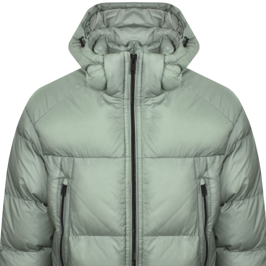 Image number 3 for BOSS Orbok Puffer Jacket Light Green