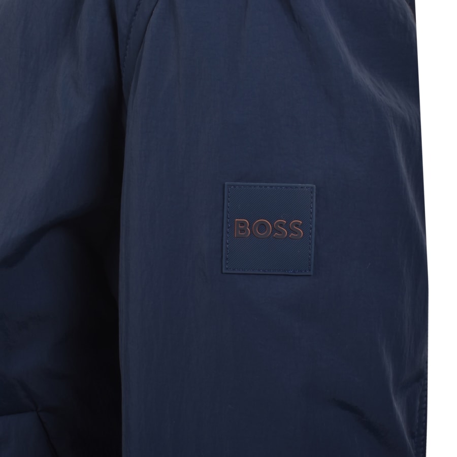 Image number 4 for BOSS Ovarsi Bomber Jacket Blue