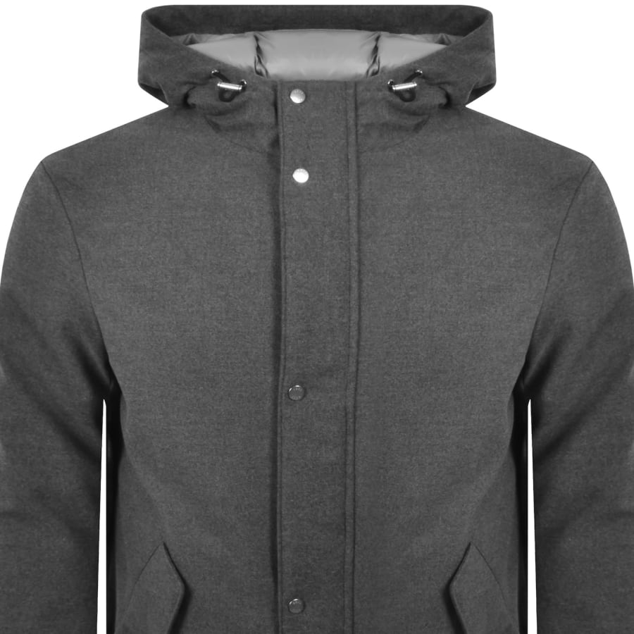 Image number 2 for BOSS P Jared Padded Jacket Grey
