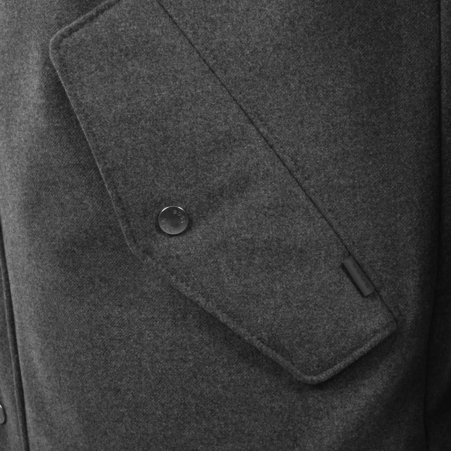 Image number 3 for BOSS P Jared Padded Jacket Grey