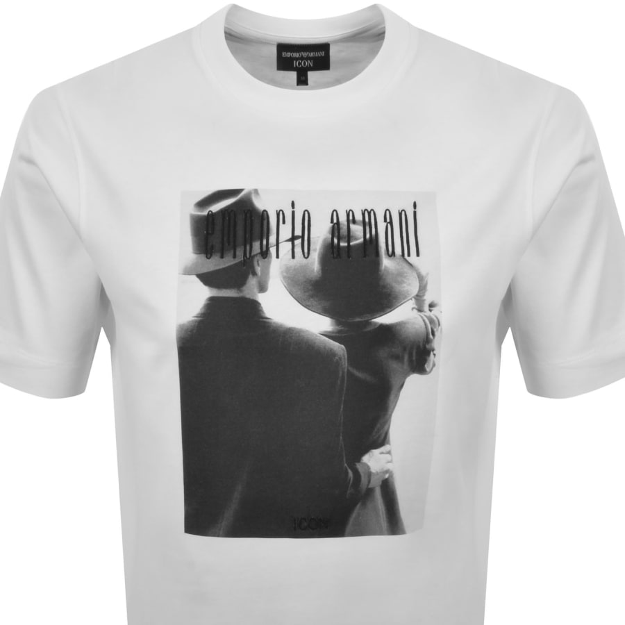 Image number 2 for Emporio Armani Icon 4 T Shirt White