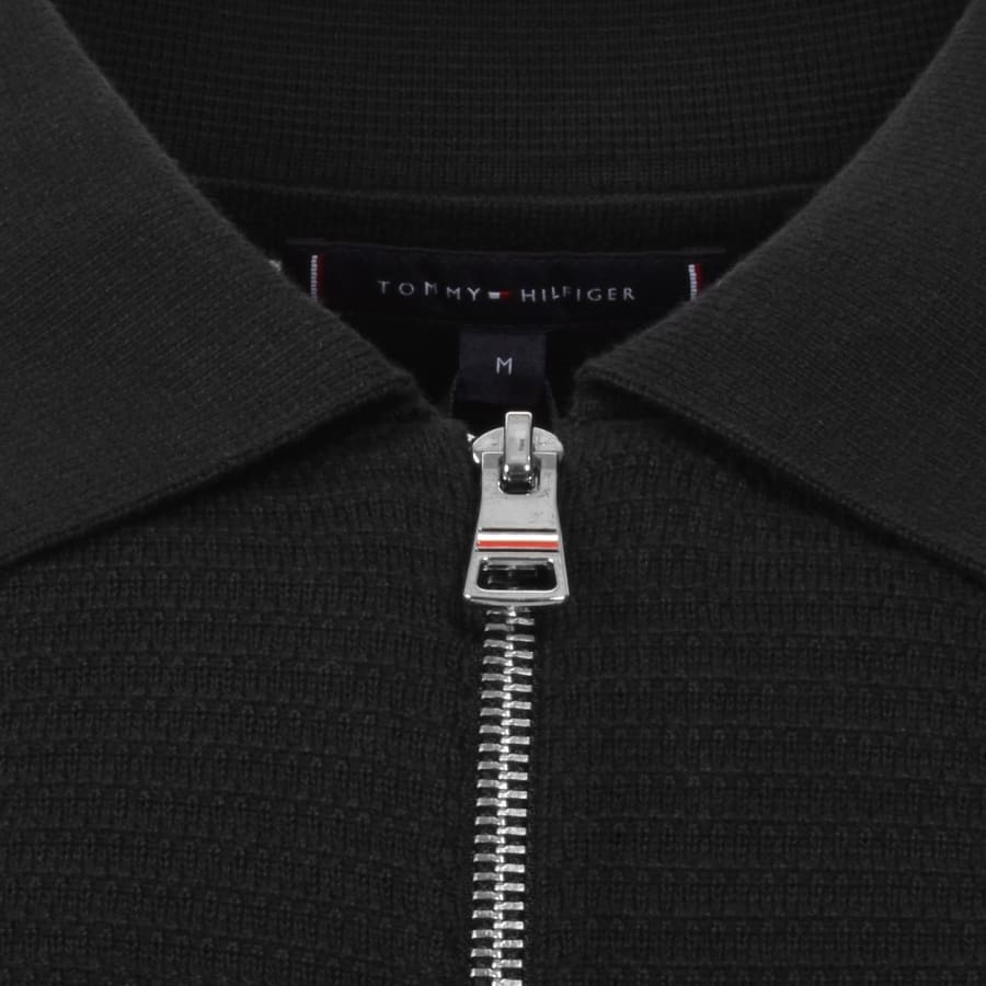 Image number 4 for Tommy Hilfiger Polo T Shirt Black