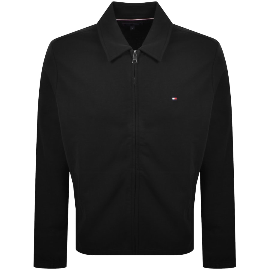 Image number 1 for Tommy Hilfiger Full Zip Sweatshirt Black