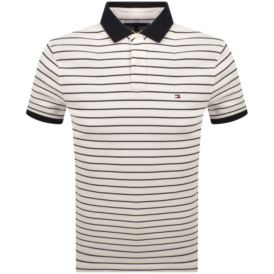 Image number 1 for Tommy Hilfiger 1985 Polo T Shirt Off White