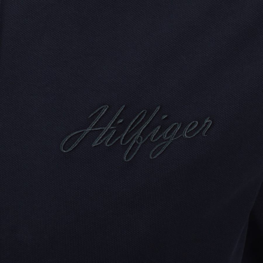 Image number 3 for Tommy Hilfiger Polo T Shirt Navy