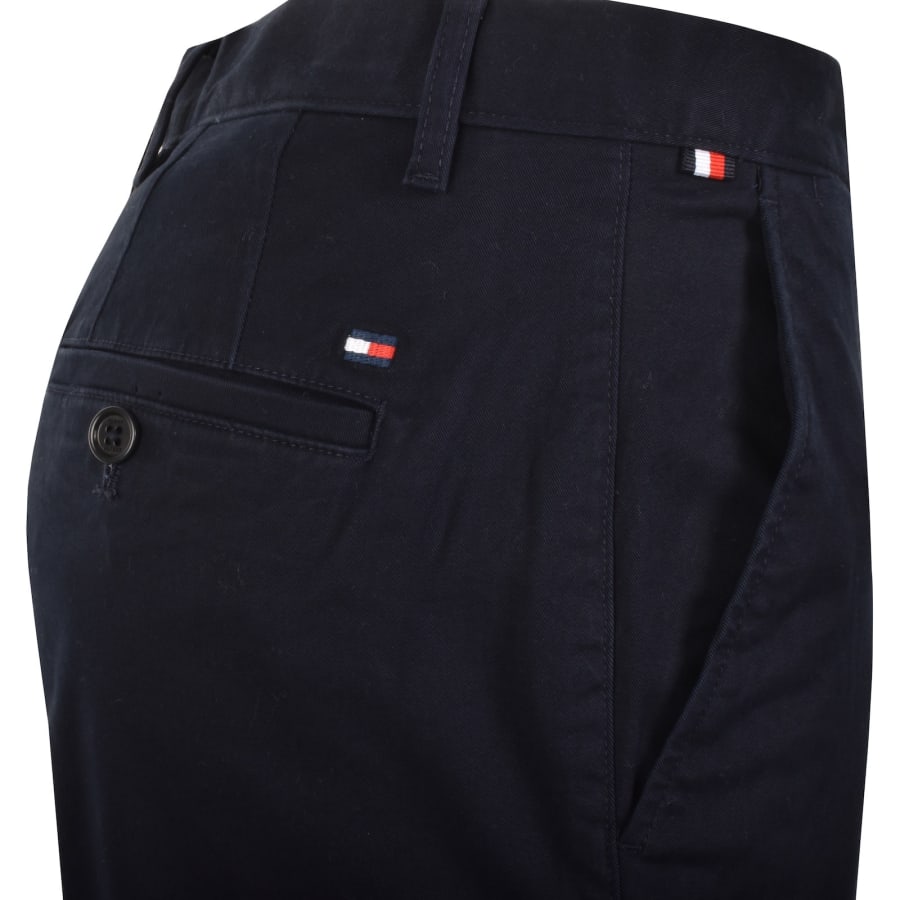 Image number 4 for Tommy Hilfiger Mercer Twill Trousers Navy