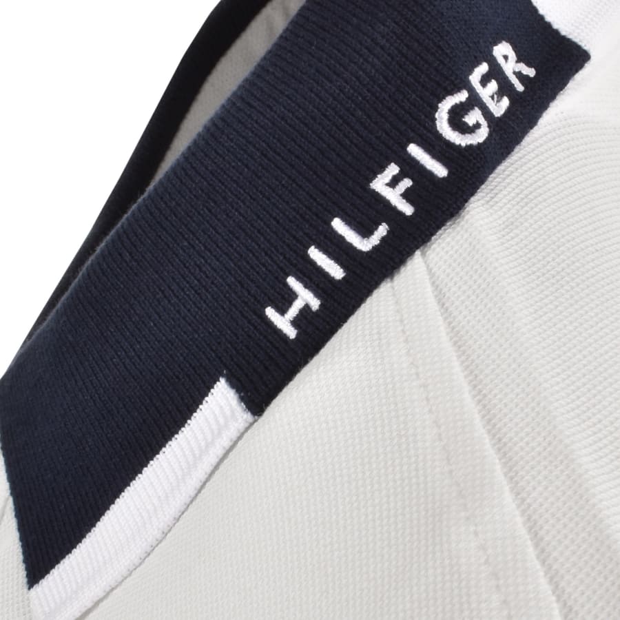 Image number 5 for Tommy Hilfiger Grafic Collar Polo T Shirt White