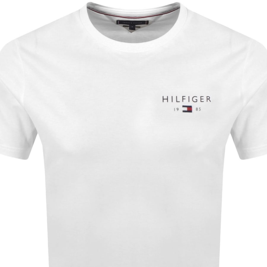 Image number 2 for Tommy Hilfiger Logo Brand Love T Shirt White