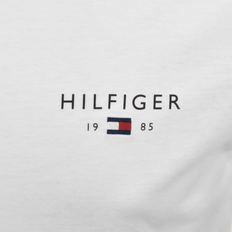 Image number 3 for Tommy Hilfiger Logo Brand Love T Shirt White