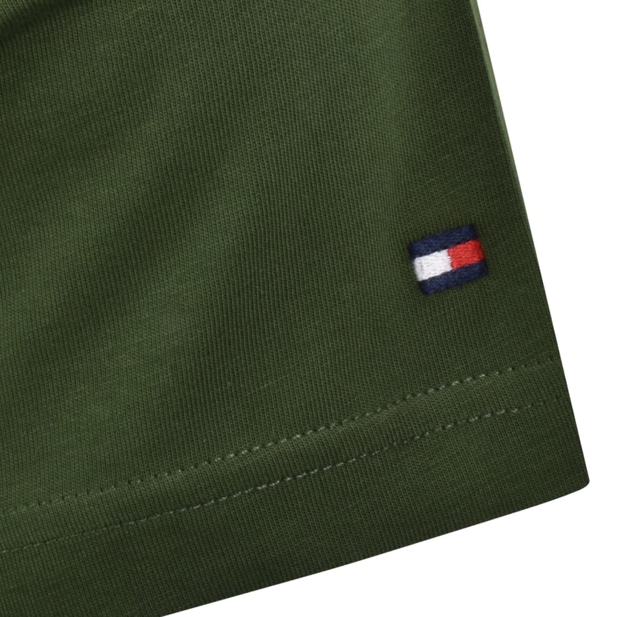 Image number 4 for Tommy Hilfiger Logo Slim Fit T Shirt Green