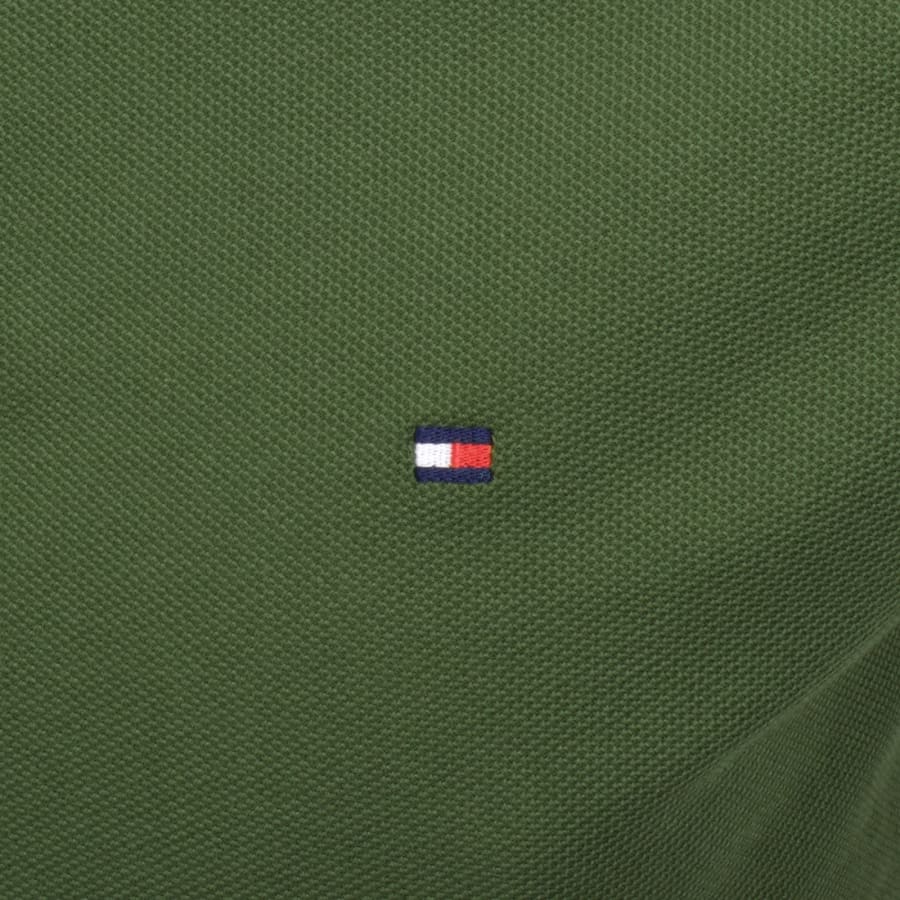 Image number 3 for Tommy Hilfiger Collar And Cuff Polo T Shirt Green