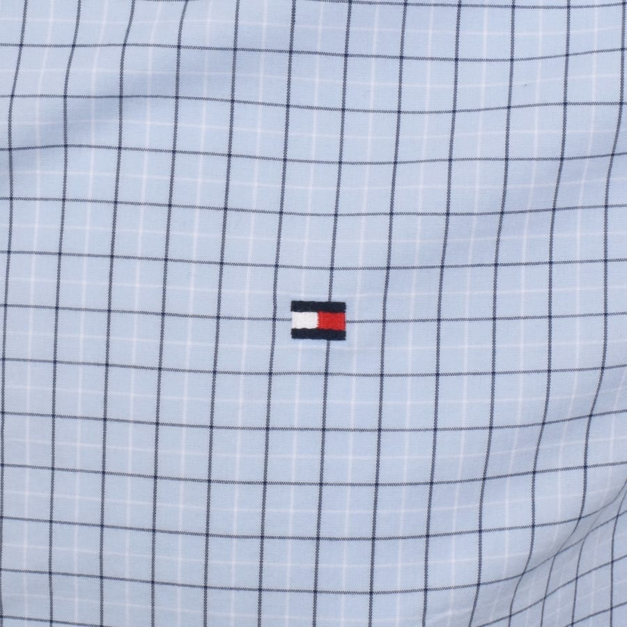 Image number 3 for Tommy Hilfiger Core Tattersal Check Shirt Blue