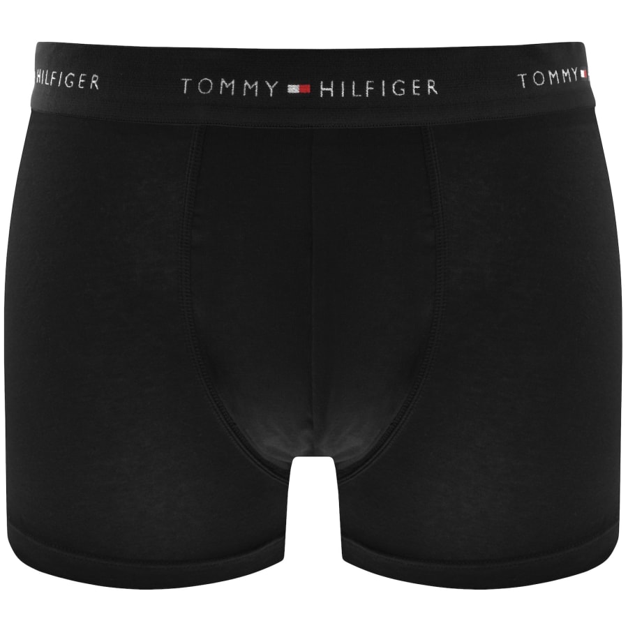 Image number 5 for Tommy Hilfiger Underwear 5 Pack Trunks Black