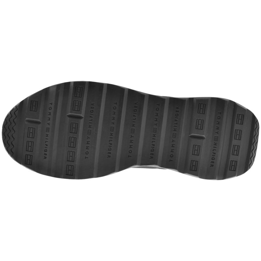 Image number 5 for Tommy Hilfiger Retro Runner Trainers Black