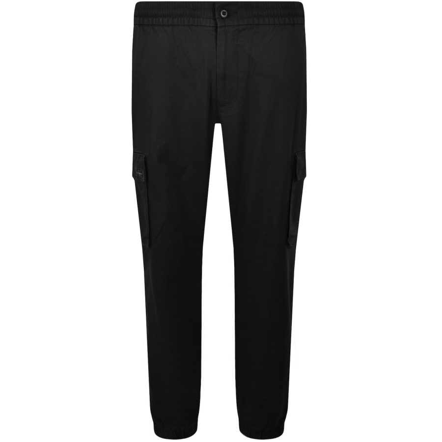 Image number 2 for Calvin Klein Jeans Skinny Fit Cargo Trousers Black