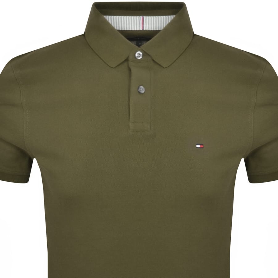 Image number 2 for Tommy Hilfiger Regular Fit 1985 Polo T Shirt Green