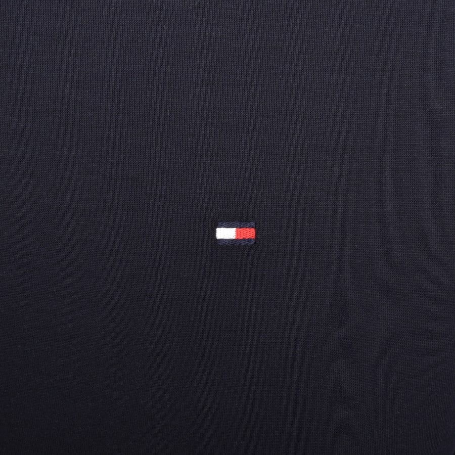 Image number 3 for Tommy Hilfiger Logo QZ Sweatshirt Navy